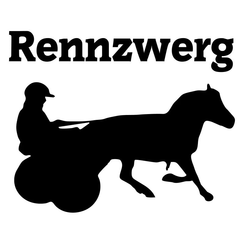 Rennzwerg, Shetty mit Gig, Minitraber