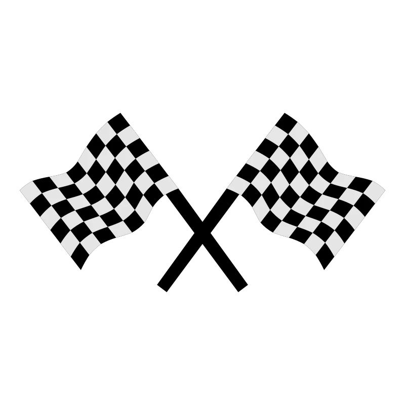 la course automobile, le pavillon, de commencer,