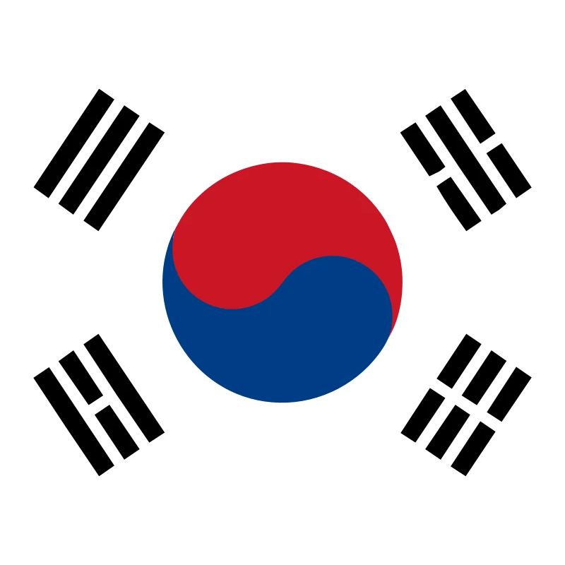 Drapeau de la Corée