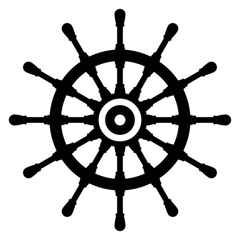 Ship Steering Wheel