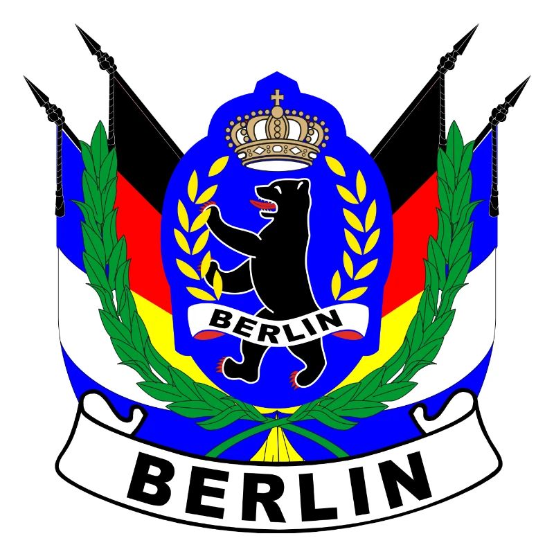 Drapeaux croisés de Berlin