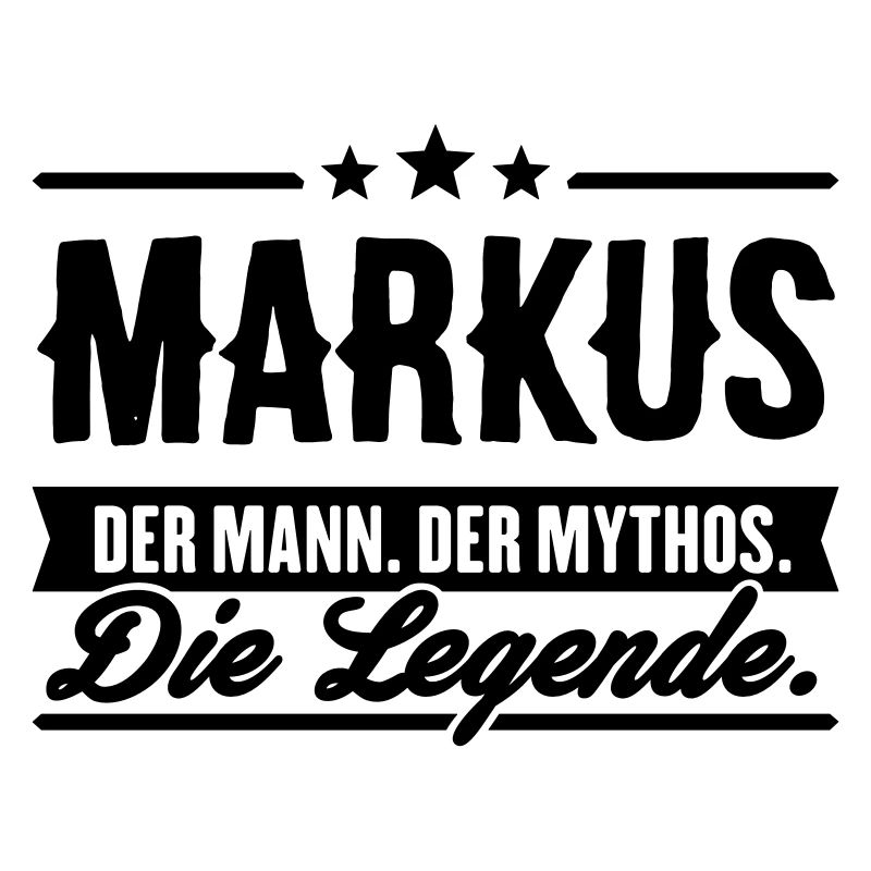 Mann Mythos Legende Markus