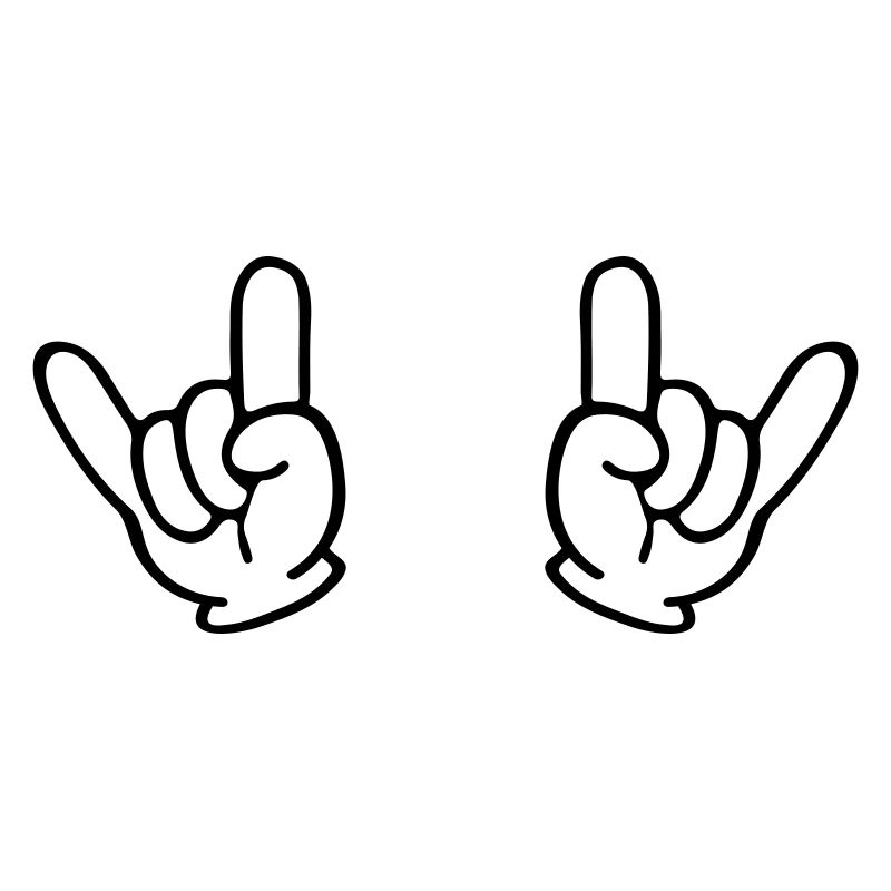 rock hands