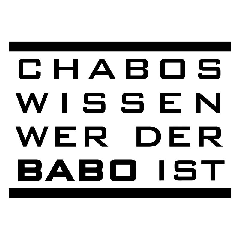 Chabos savent qui est le Babo est