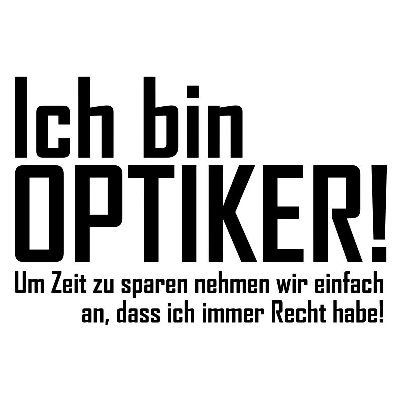 ich bin optiker