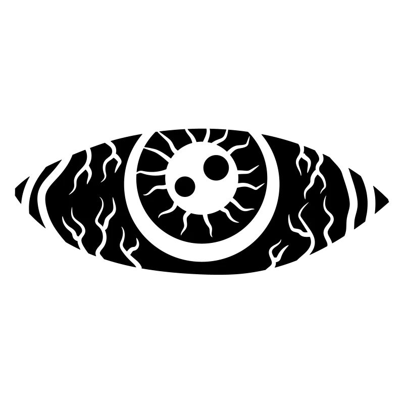 Large black eye