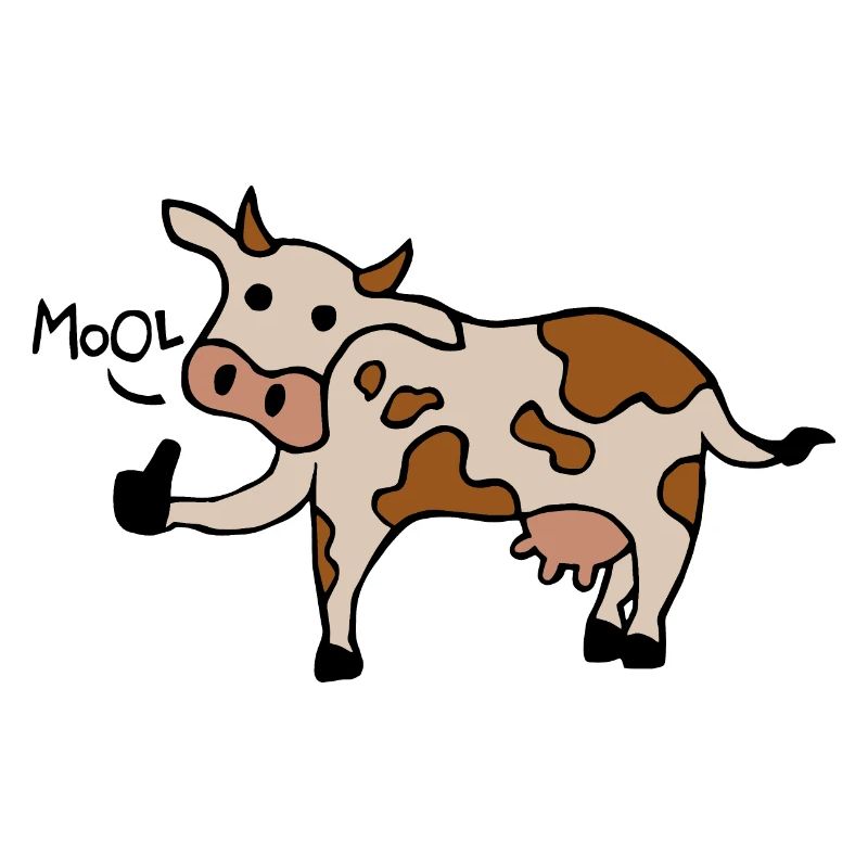 Mool / Cool Cow Daumen hoch