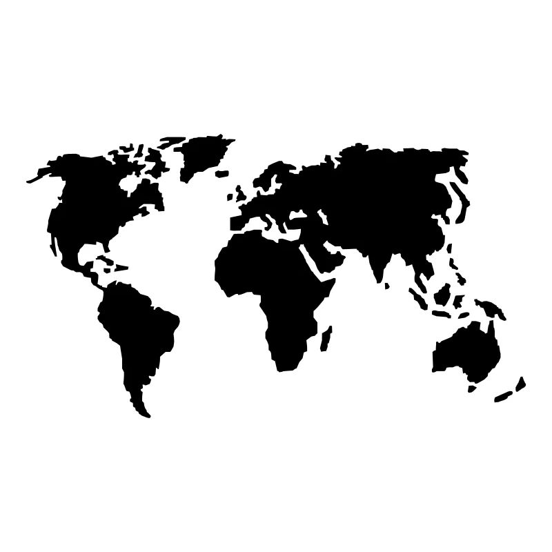 world map