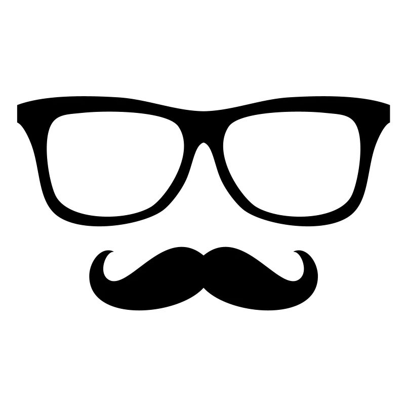 Moustache Glasses - Oberlippenbart Brille
