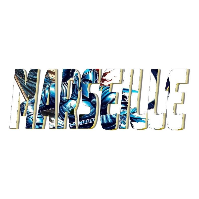 Marseille design stylisé BD