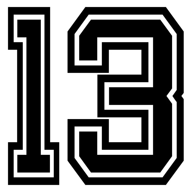 13