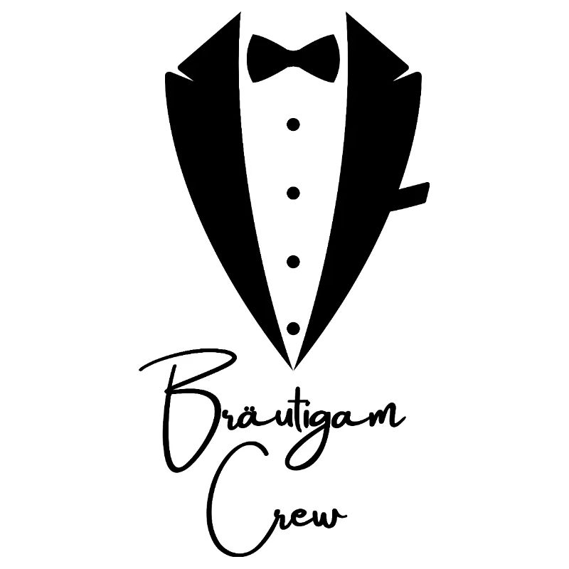 Junggesellenabschied Bräutigam CREW Bräutigam Team