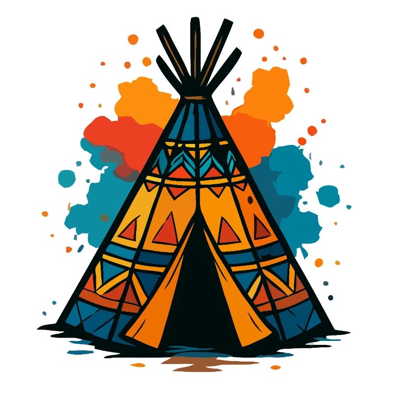 Tipi tribal Splash