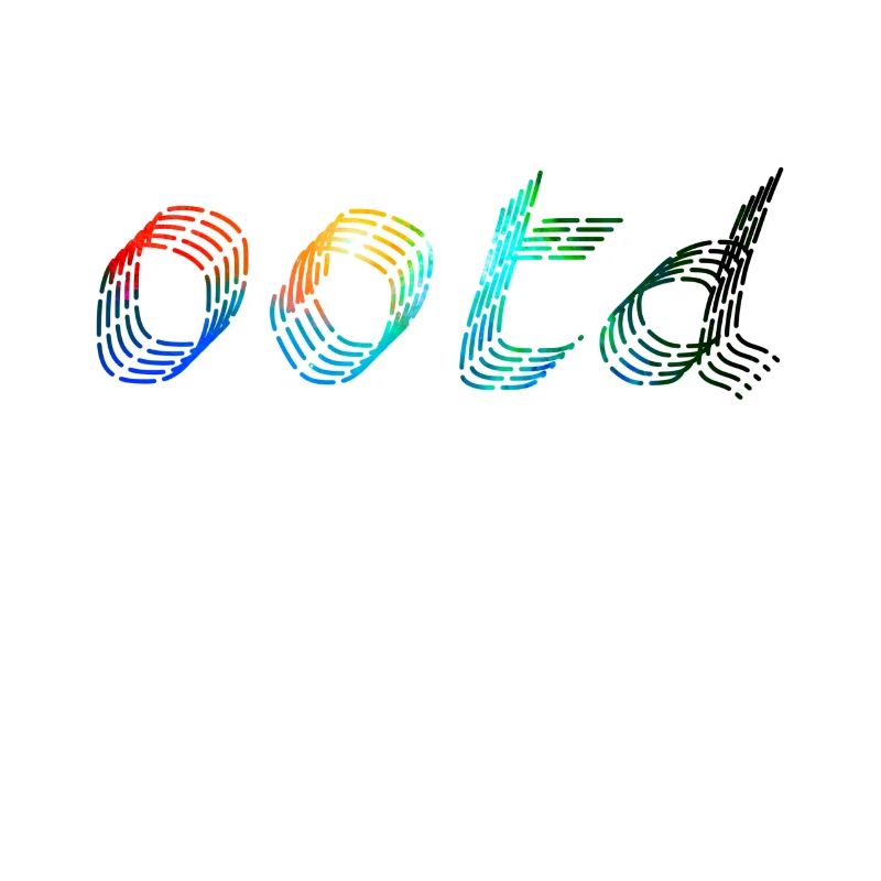 OOTD Coloré Abstrait Empreinte Digitale Art OOTD