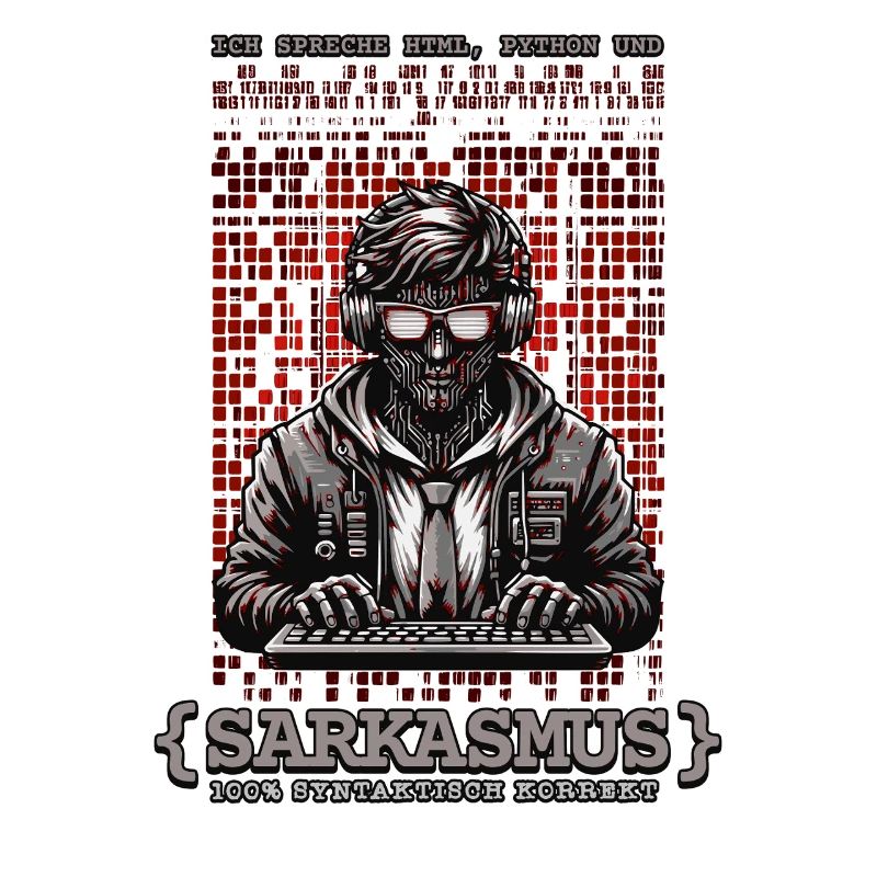 I speak HTML, Python and sarcasm