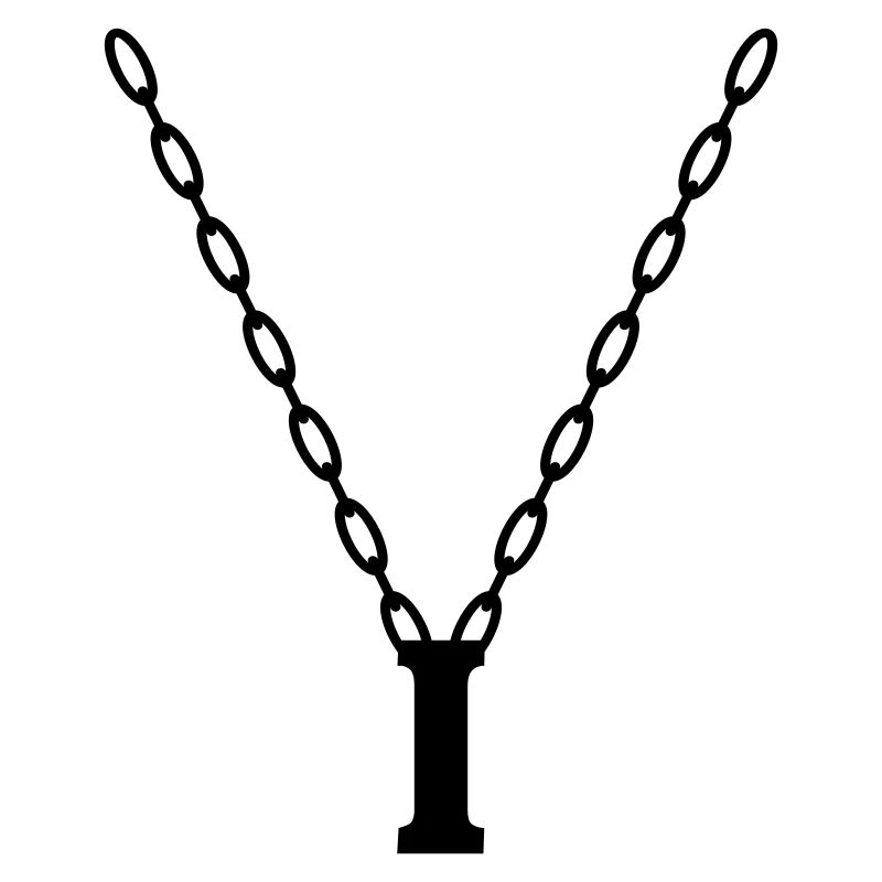 Buchstabenkette Initial I
