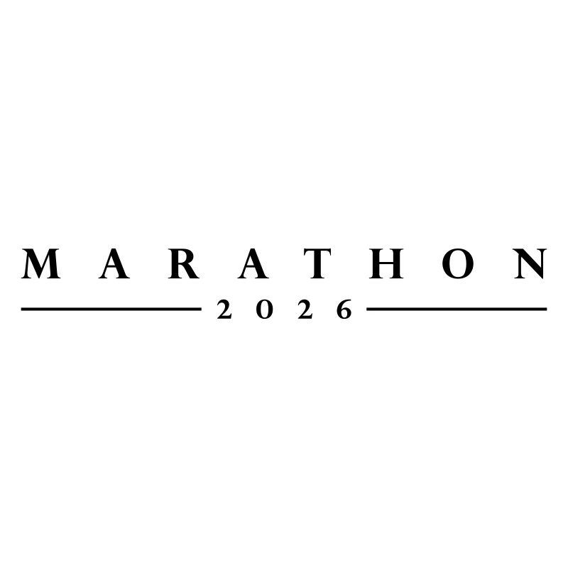 Lettrage Marathon 2026