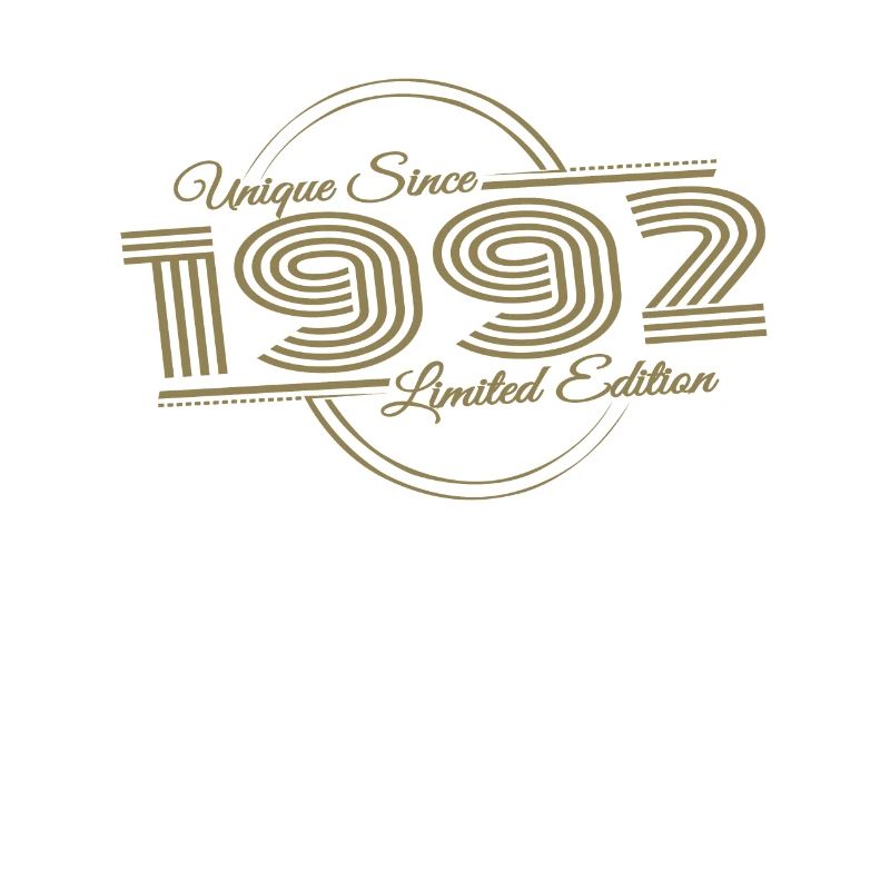 Einzigartig seit 1992 Retro Sprüche