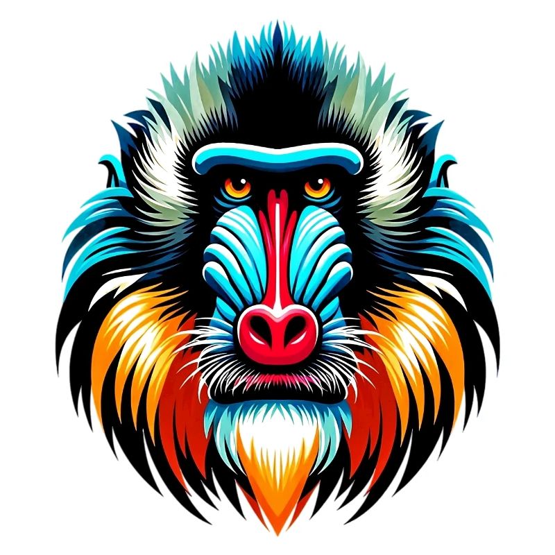 Mandrill-Affe