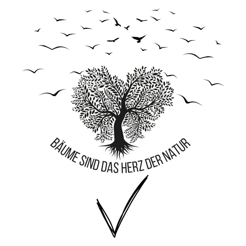 Bäume sind das Herz der Natur
