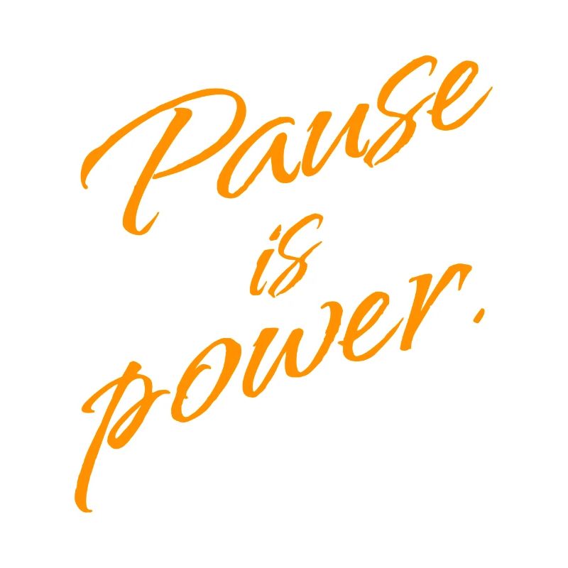 Pause est Pouvoir – Déclaration Repos & Réinitialisation