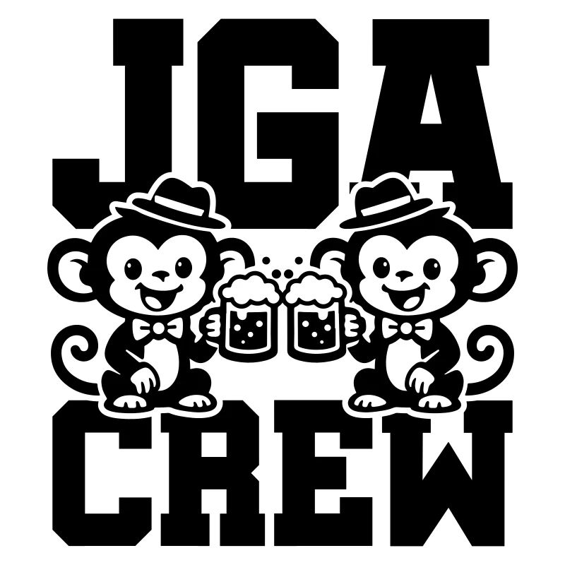 Jga Crew Junggesellenabschied Affe