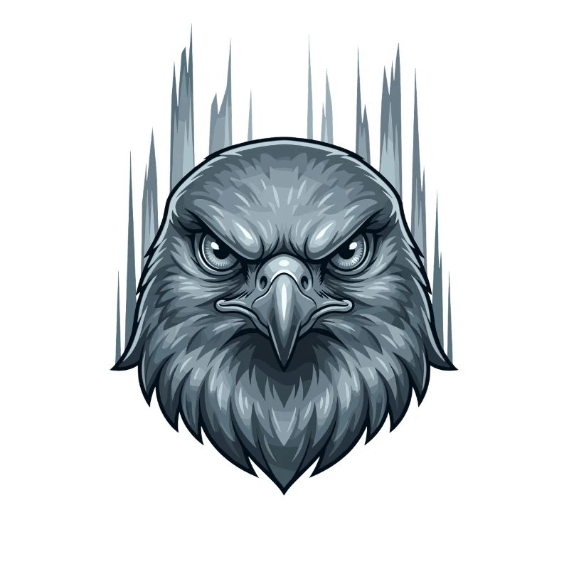 Icy Storm Eagle Head