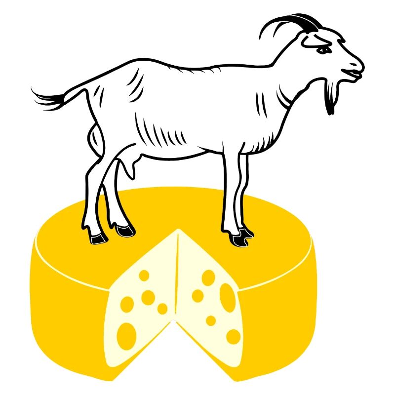 Goat white on cheese