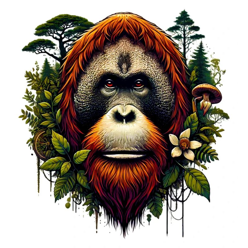 Orangutan Monkey Orangutan
