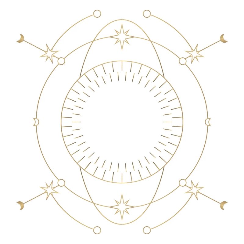 Conception de l’orbite du cercle d’étoile dorée