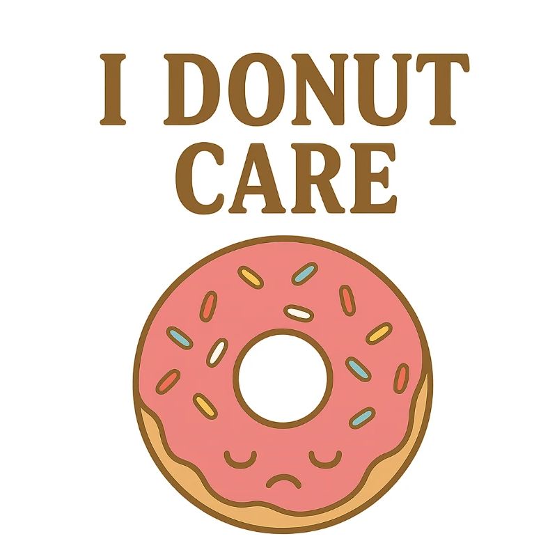 Ich kümmere mich um Donuts