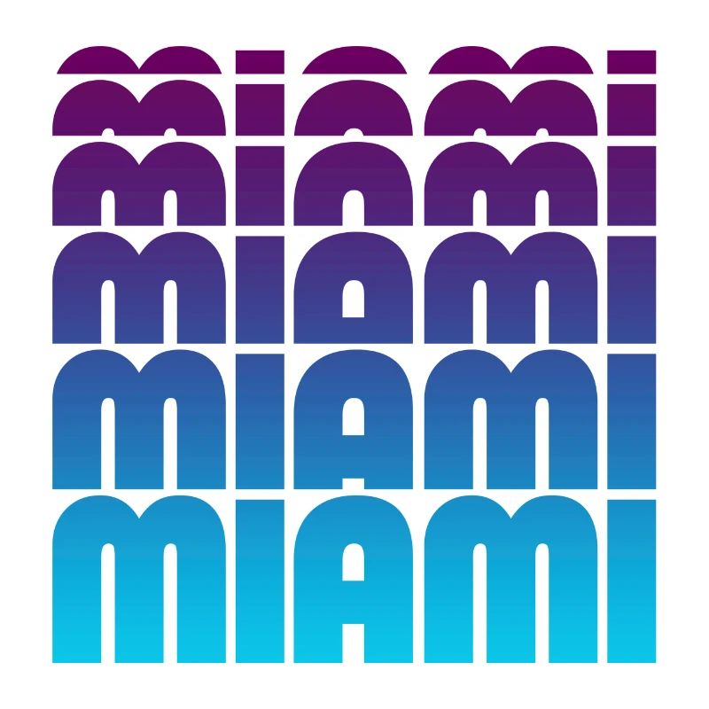 Miami Grid Gradient