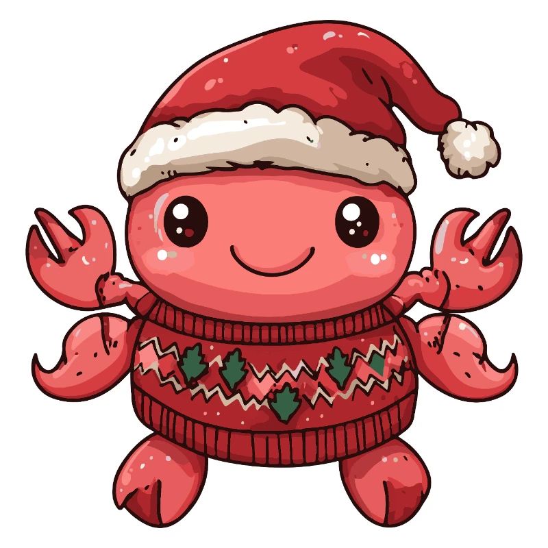 Crabe Crabe Noël