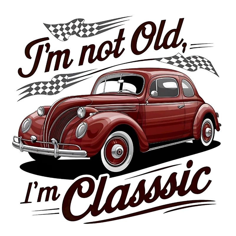 Vintage Retro Flug Oldtimer Design
