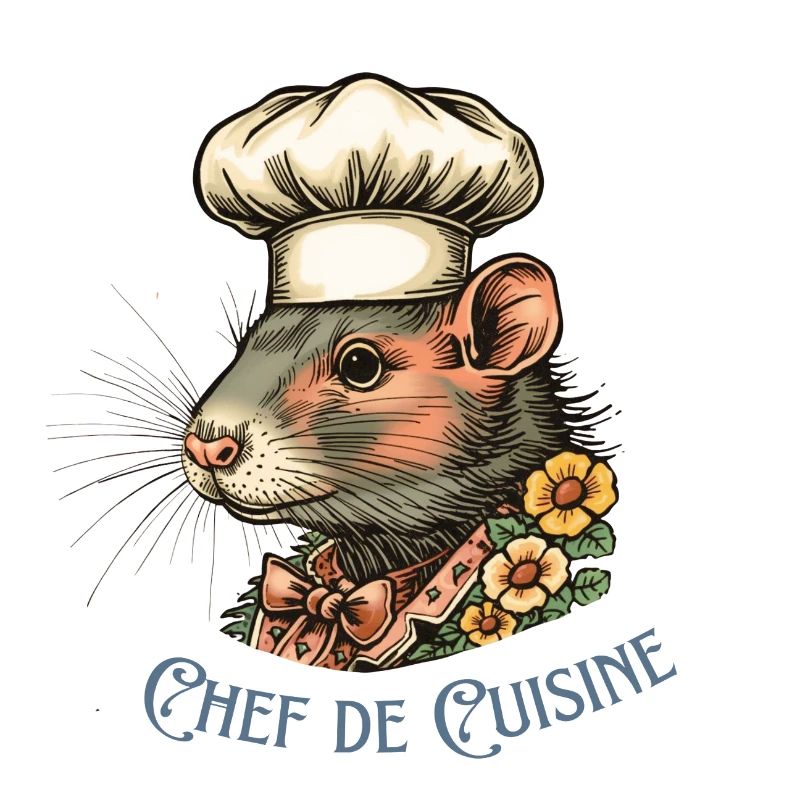 Cuisiner le rat avec la toque de chef