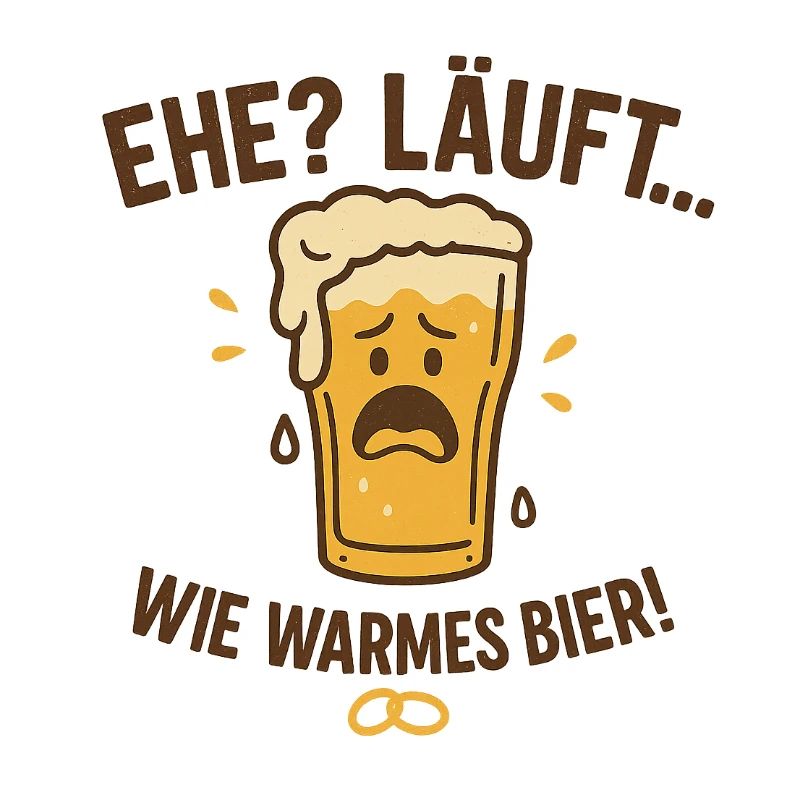 Ehe? Läuft wie warmes Bier