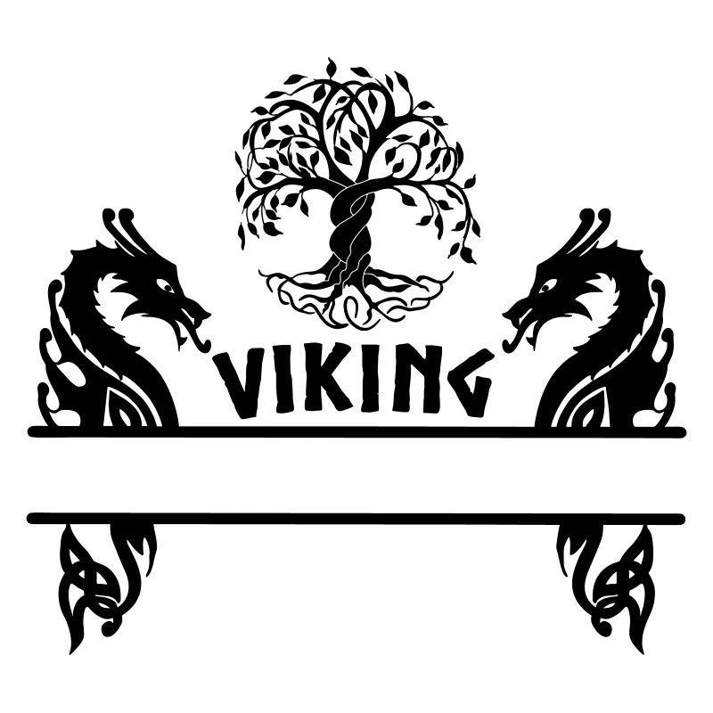 Wikinger-Namensschild Yggdrasil Wikinger