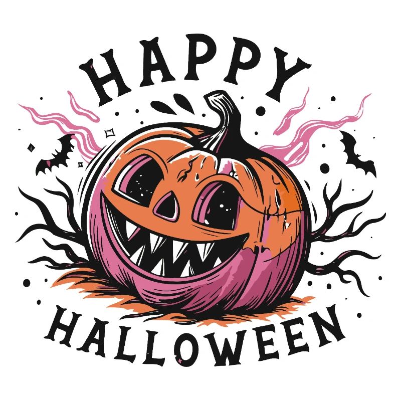 Halloween Grimace Pumpkin