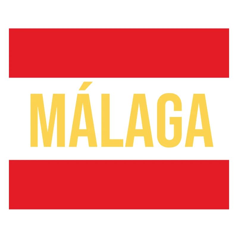 Conception du drapeau régional de Malaga