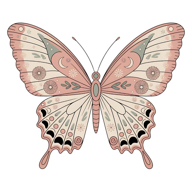 Boho Schmetterling
