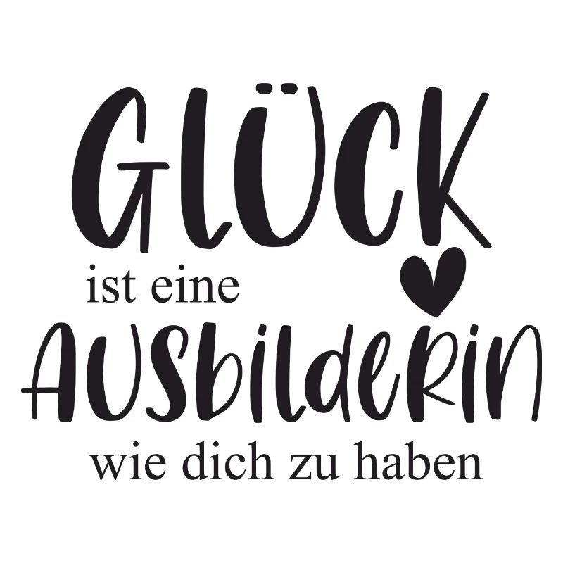 Ausbilderin Bedanken Geschenk Glück