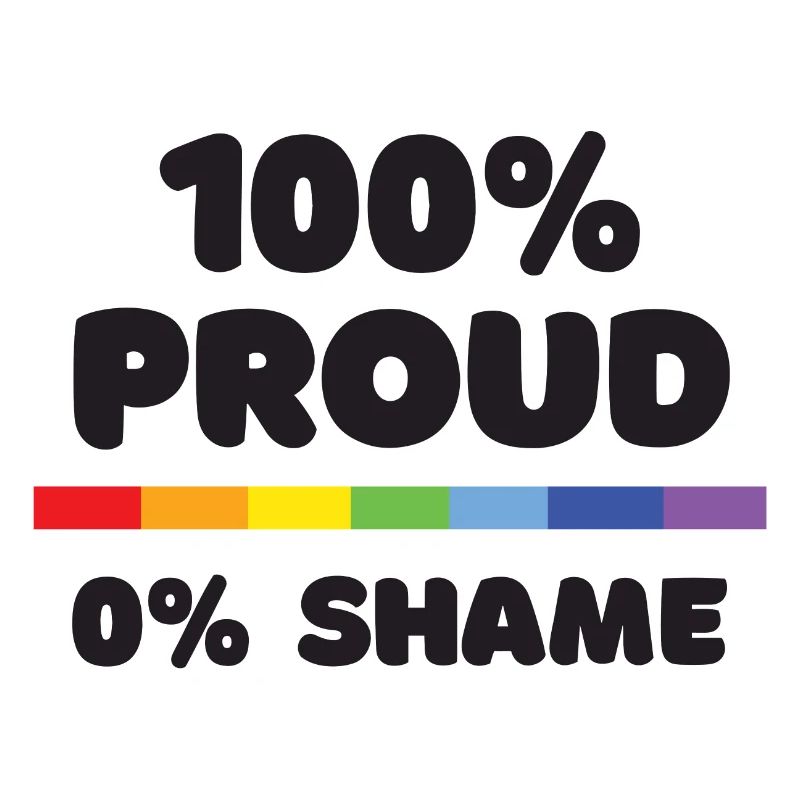 Pride Month - 100% stolz. 0% Scham