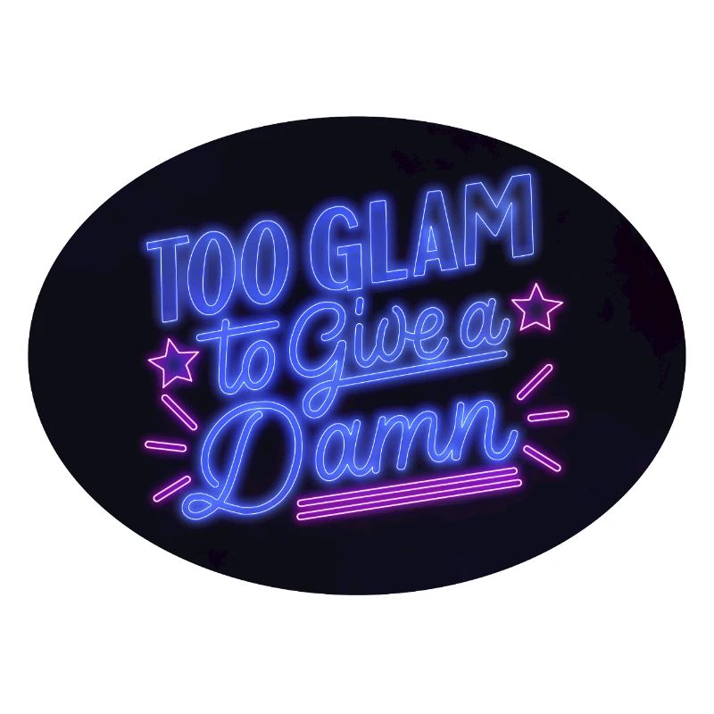Neon Glamour Statement