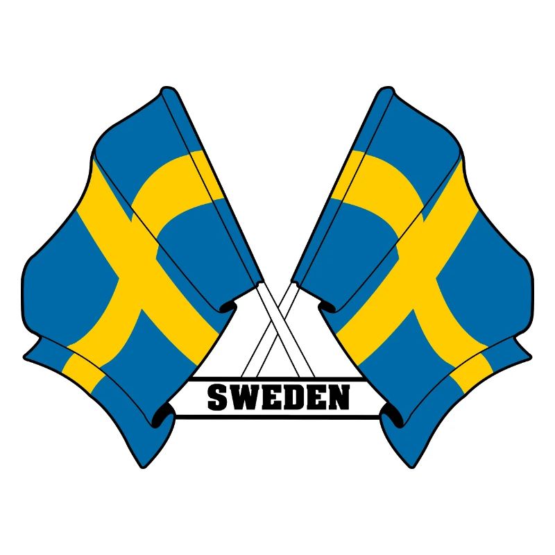 Schwedische Flagge