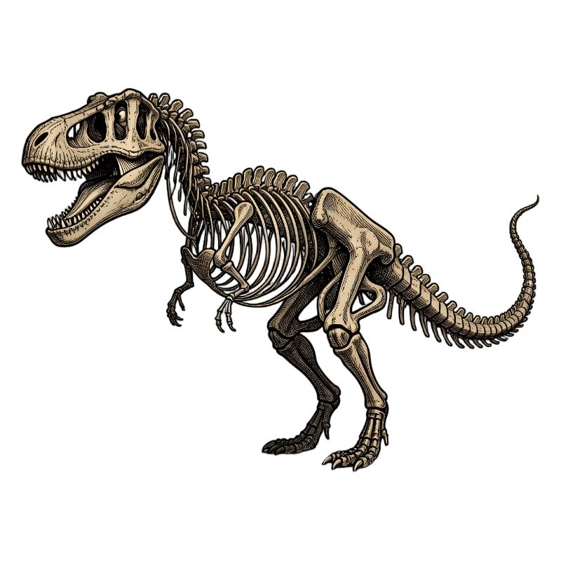 T-Rex Skelett Dinosaurier