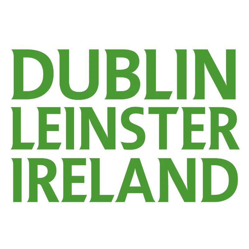 Dublin – Irlande Textdesign
