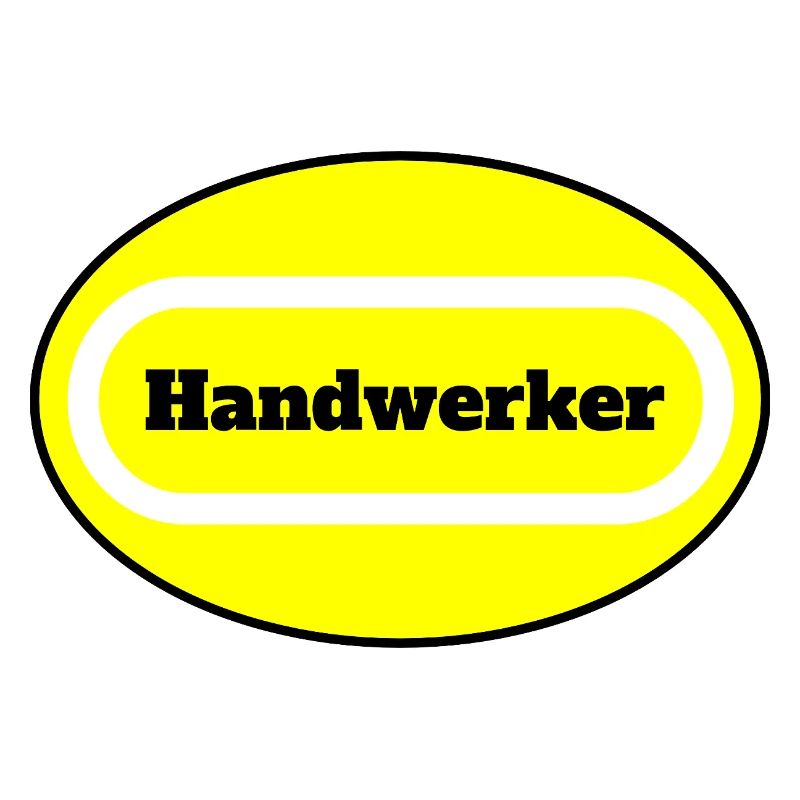 Handwerker Motiv mit Farbeffekt