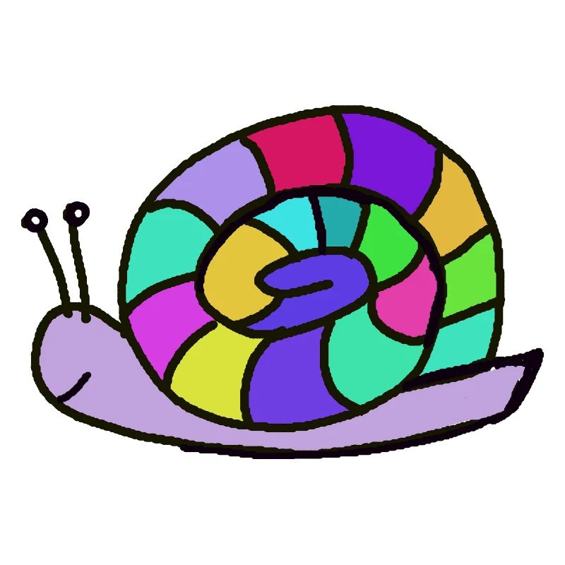 Mosaic Snail Shell