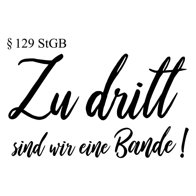 Zu dritt
