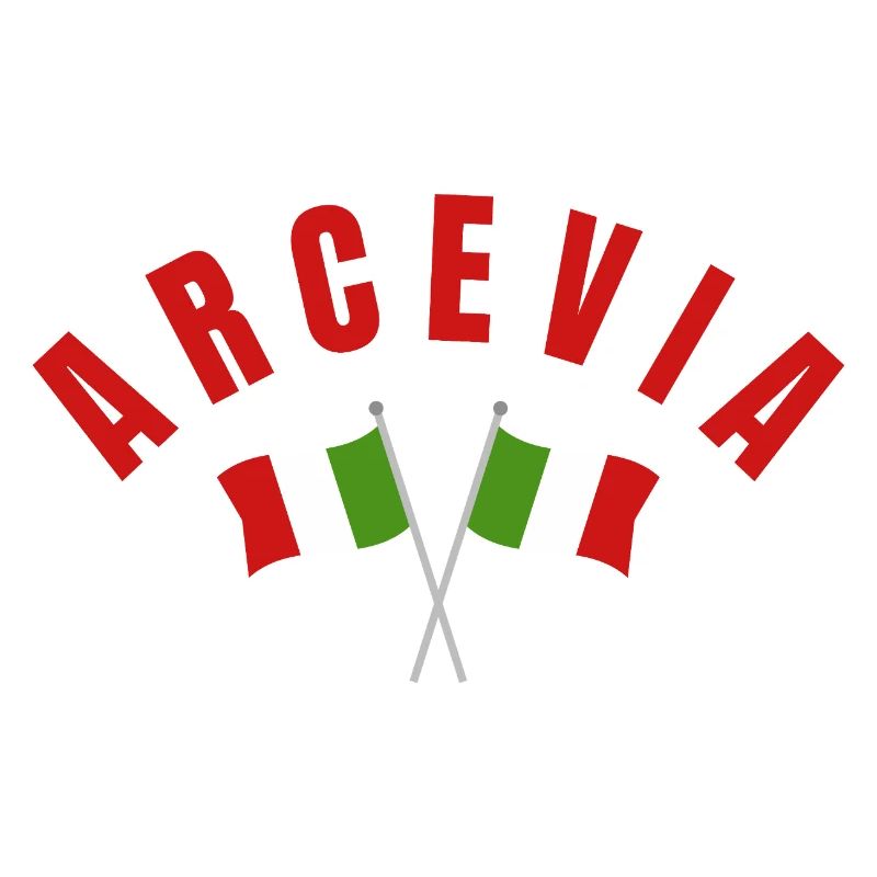 Arcevia Italian Flags